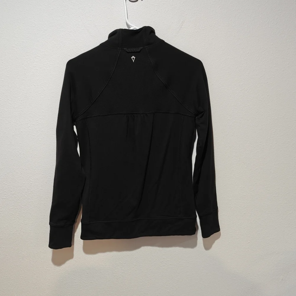 Discontinued Ivivva Lululemon Reversible Scuba Jacket Black  Geometric Size 14